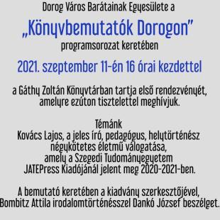 Kovács Lajos könyvbemutató.jpg Kovács Lajos könyvbemutató.jpg